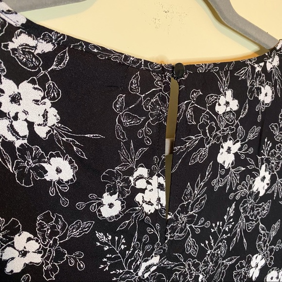 NEW ELLOS Tie Sleeve V-Neck Tunic Sz 10 - Picture 5 of 6